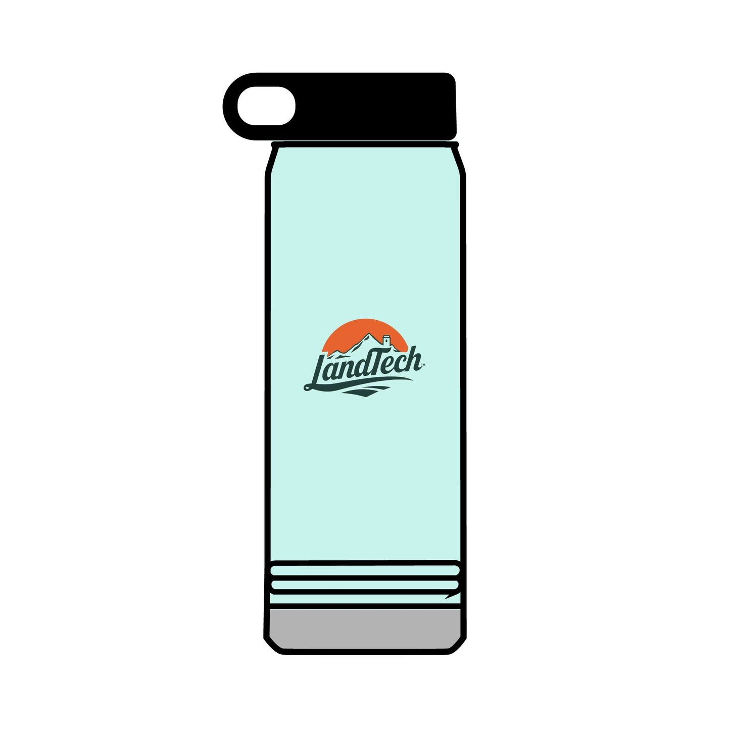 Outdoor Adventure Water Bottle - 32oz, Hydration Flask for Hiking, Camping, Fitness, Travel, Gift for Nature Lovers