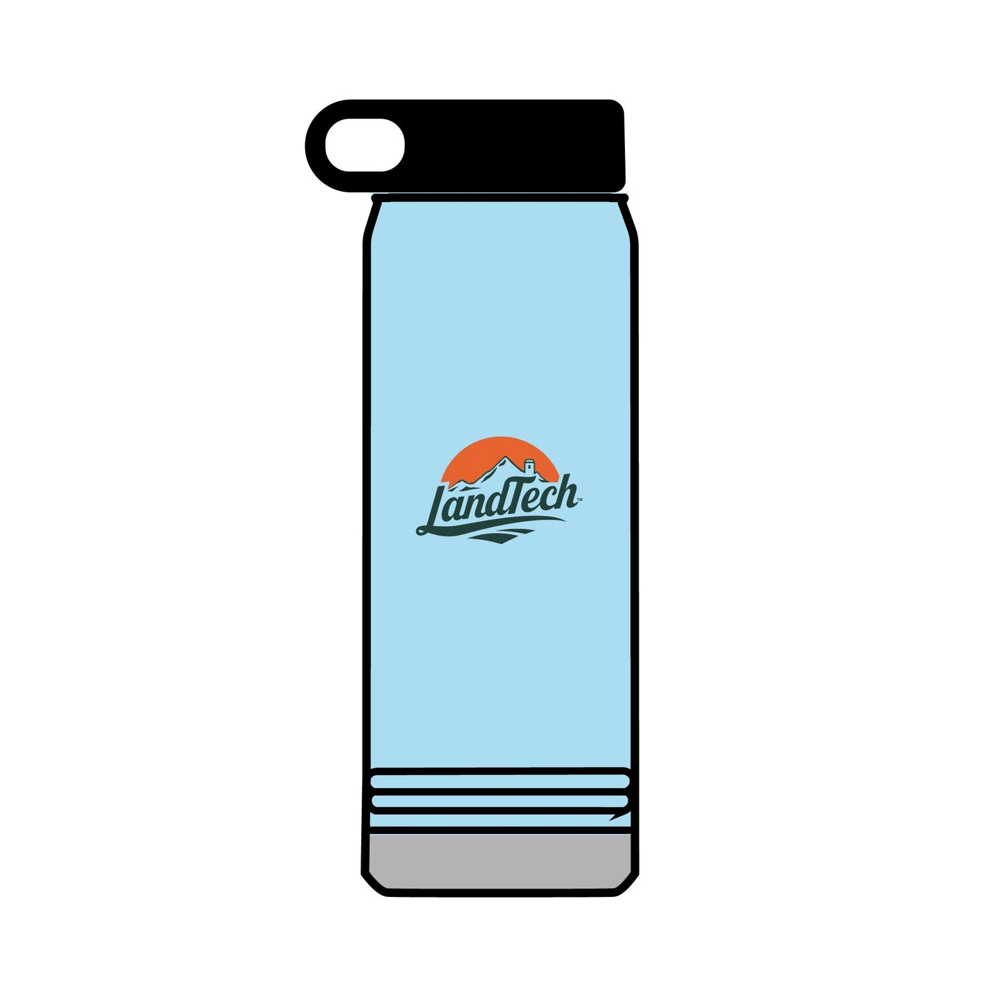 Outdoor Adventure Water Bottle - 32oz, Hydration Flask for Hiking, Camping, Fitness, Travel, Gift for Nature Lovers