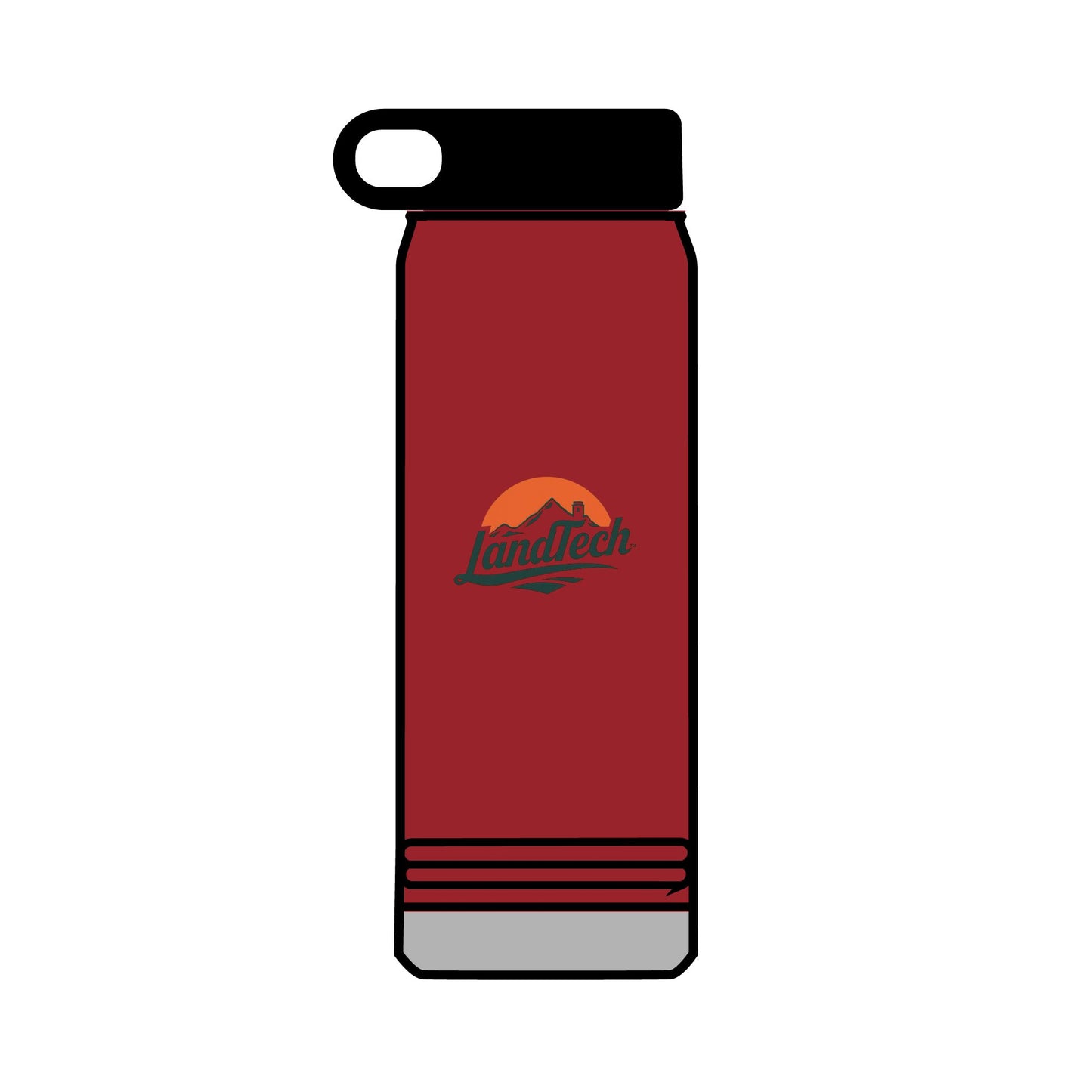 Outdoor Adventure Water Bottle - 32oz, Hydration Flask for Hiking, Camping, Fitness, Travel, Gift for Nature Lovers