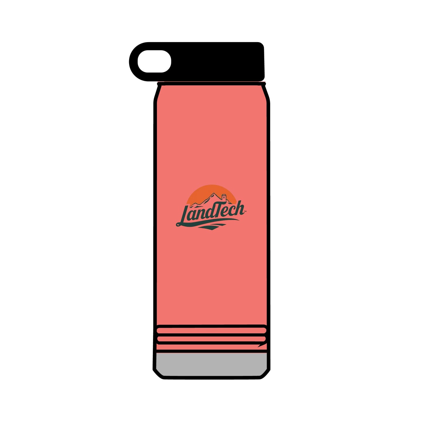 Outdoor Adventure Water Bottle - 32oz, Hydration Flask for Hiking, Camping, Fitness, Travel, Gift for Nature Lovers