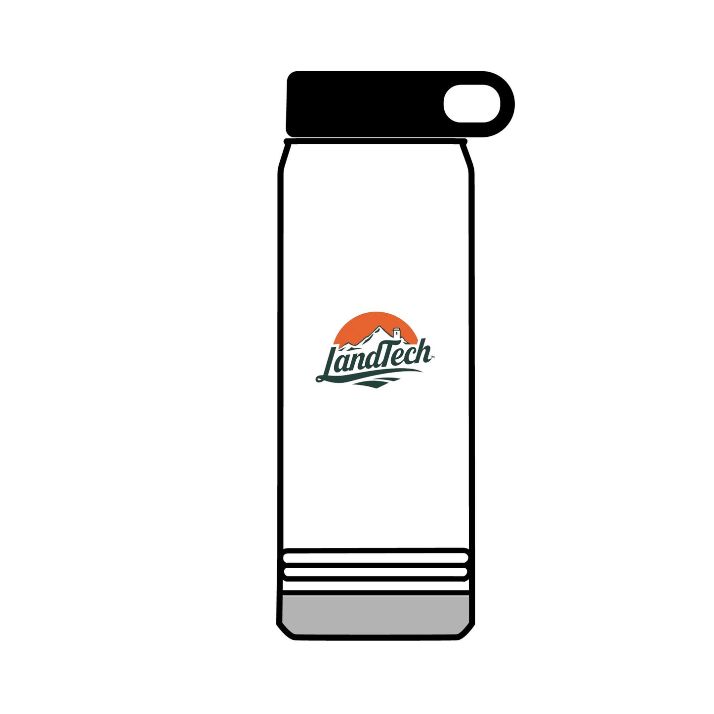 Outdoor Adventure Water Bottle - 32oz, Hydration Flask for Hiking, Camping, Fitness, Travel, Gift for Nature Lovers