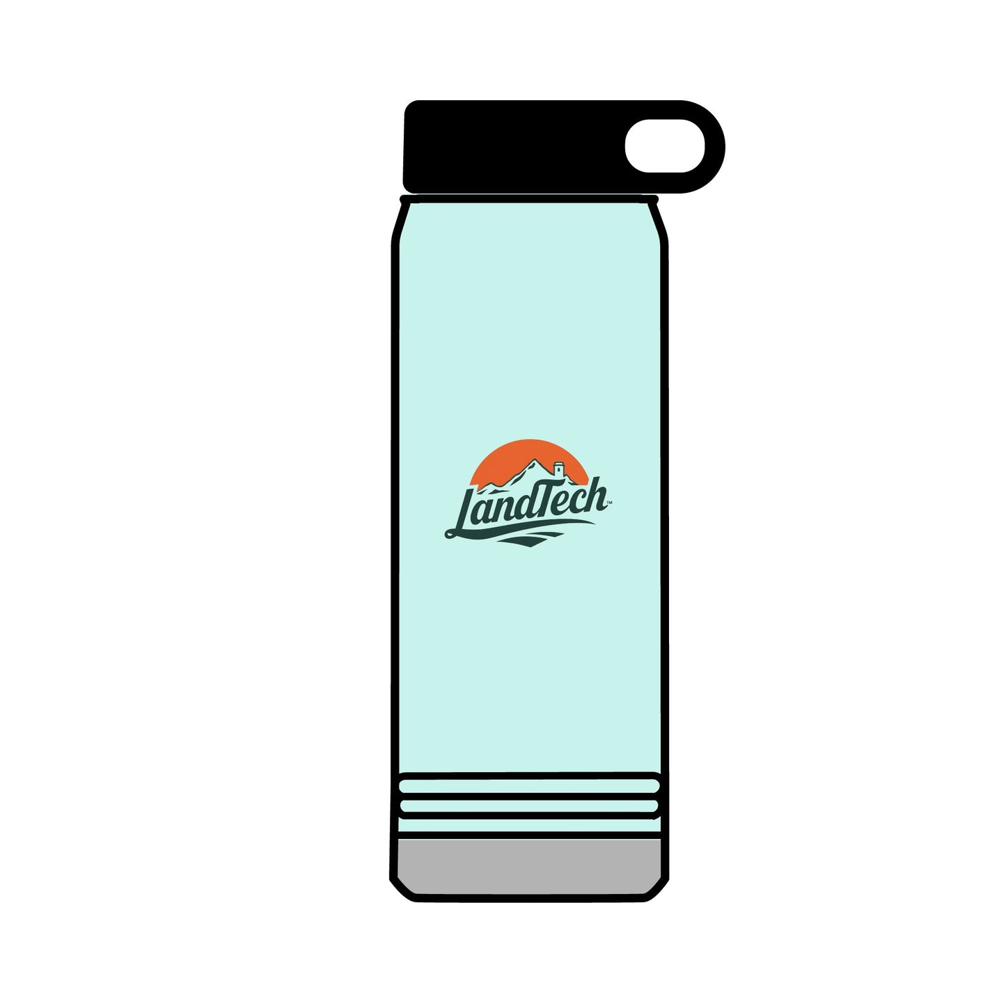 Outdoor Adventure Water Bottle - 32oz, Hydration Flask for Hiking, Camping, Fitness, Travel, Gift for Nature Lovers