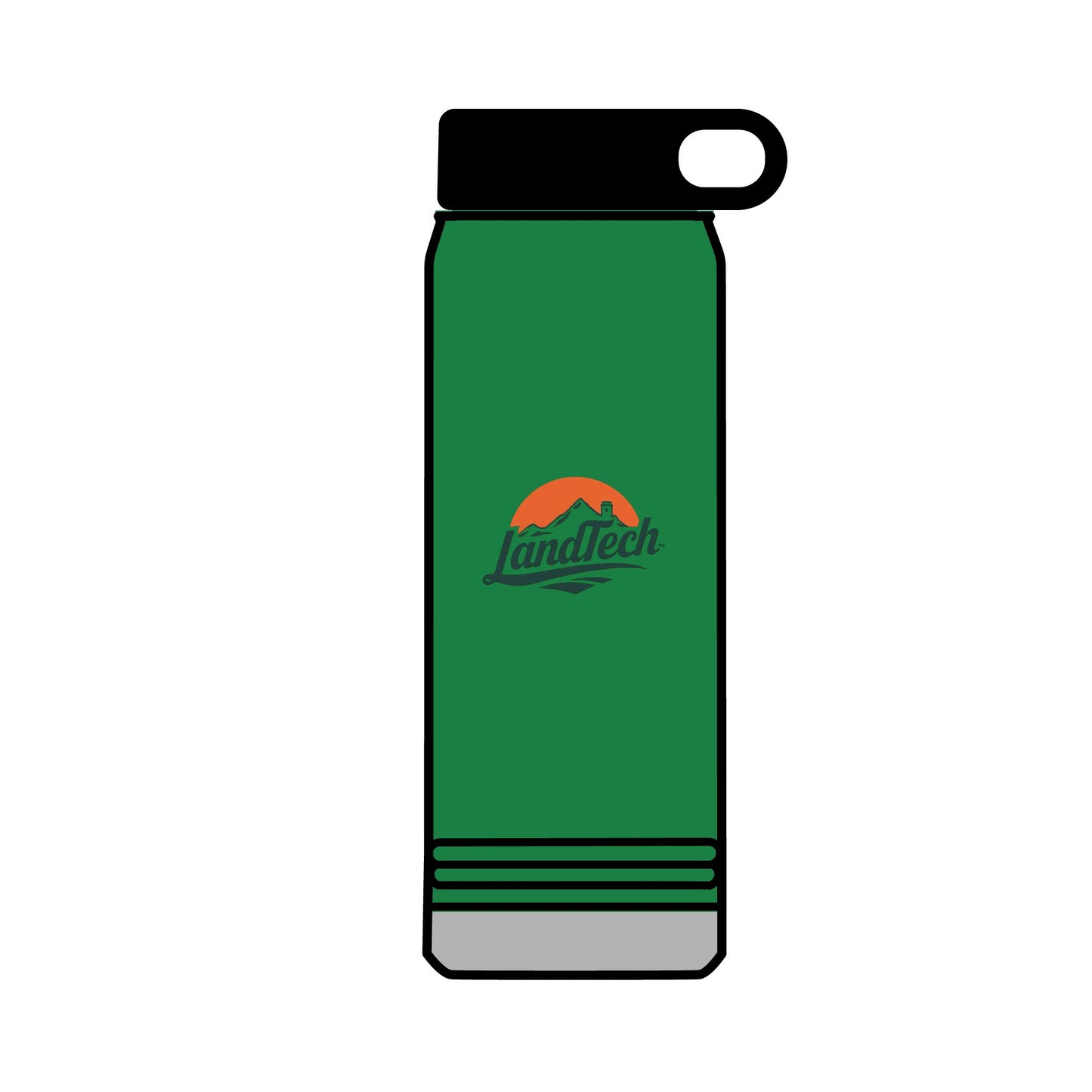 Outdoor Adventure Water Bottle - 32oz, Hydration Flask for Hiking, Camping, Fitness, Travel, Gift for Nature Lovers