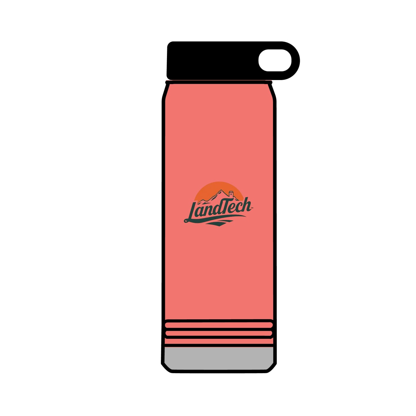 Outdoor Adventure Water Bottle - 32oz, Hydration Flask for Hiking, Camping, Fitness, Travel, Gift for Nature Lovers