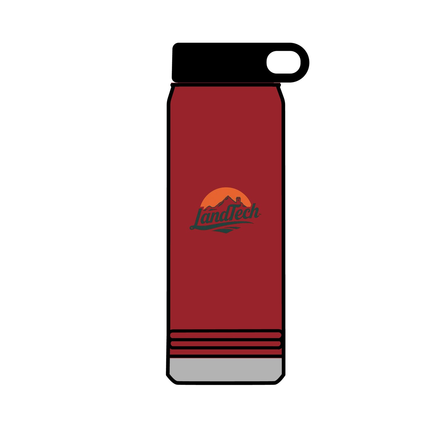 Outdoor Adventure Water Bottle - 32oz, Hydration Flask for Hiking, Camping, Fitness, Travel, Gift for Nature Lovers