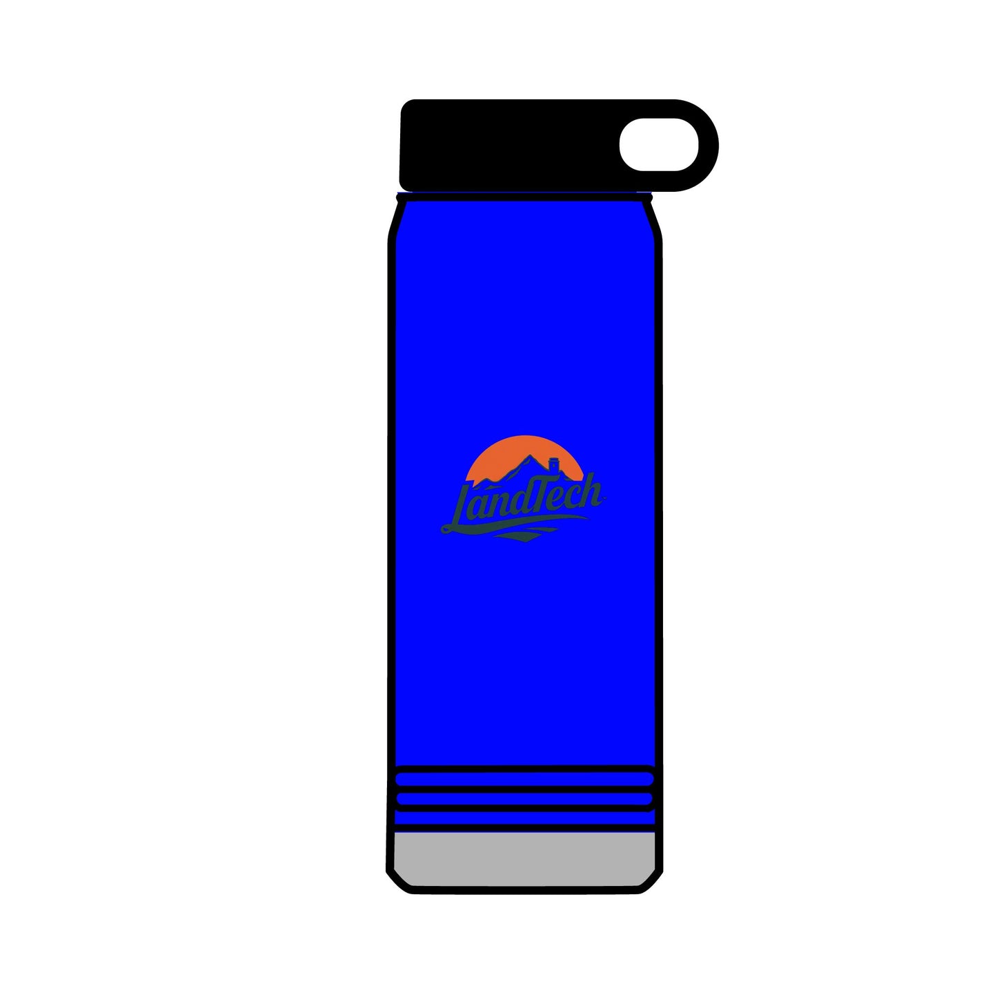 Outdoor Adventure Water Bottle - 32oz, Hydration Flask for Hiking, Camping, Fitness, Travel, Gift for Nature Lovers