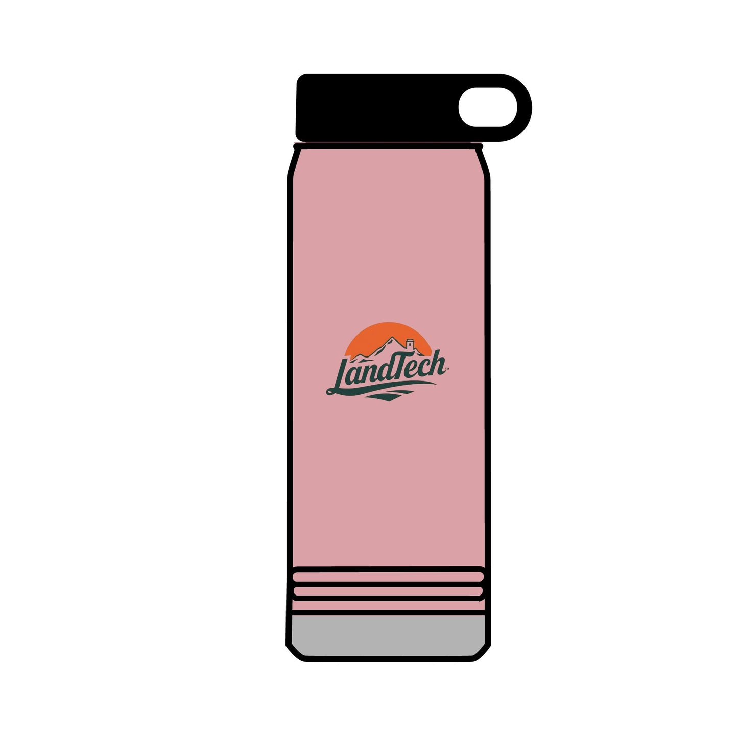 Outdoor Adventure Water Bottle - 32oz, Hydration Flask for Hiking, Camping, Fitness, Travel, Gift for Nature Lovers