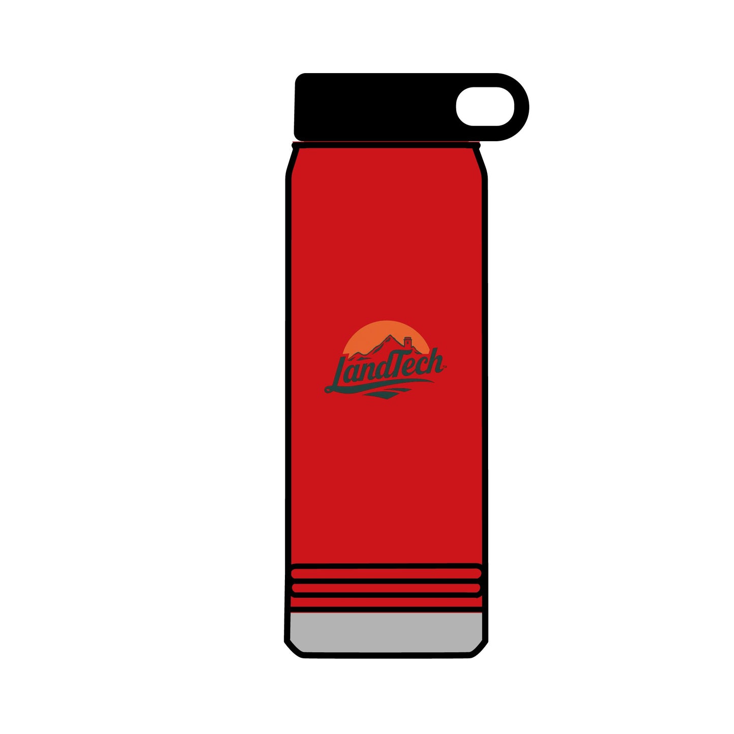 Outdoor Adventure Water Bottle - 32oz, Hydration Flask for Hiking, Camping, Fitness, Travel, Gift for Nature Lovers