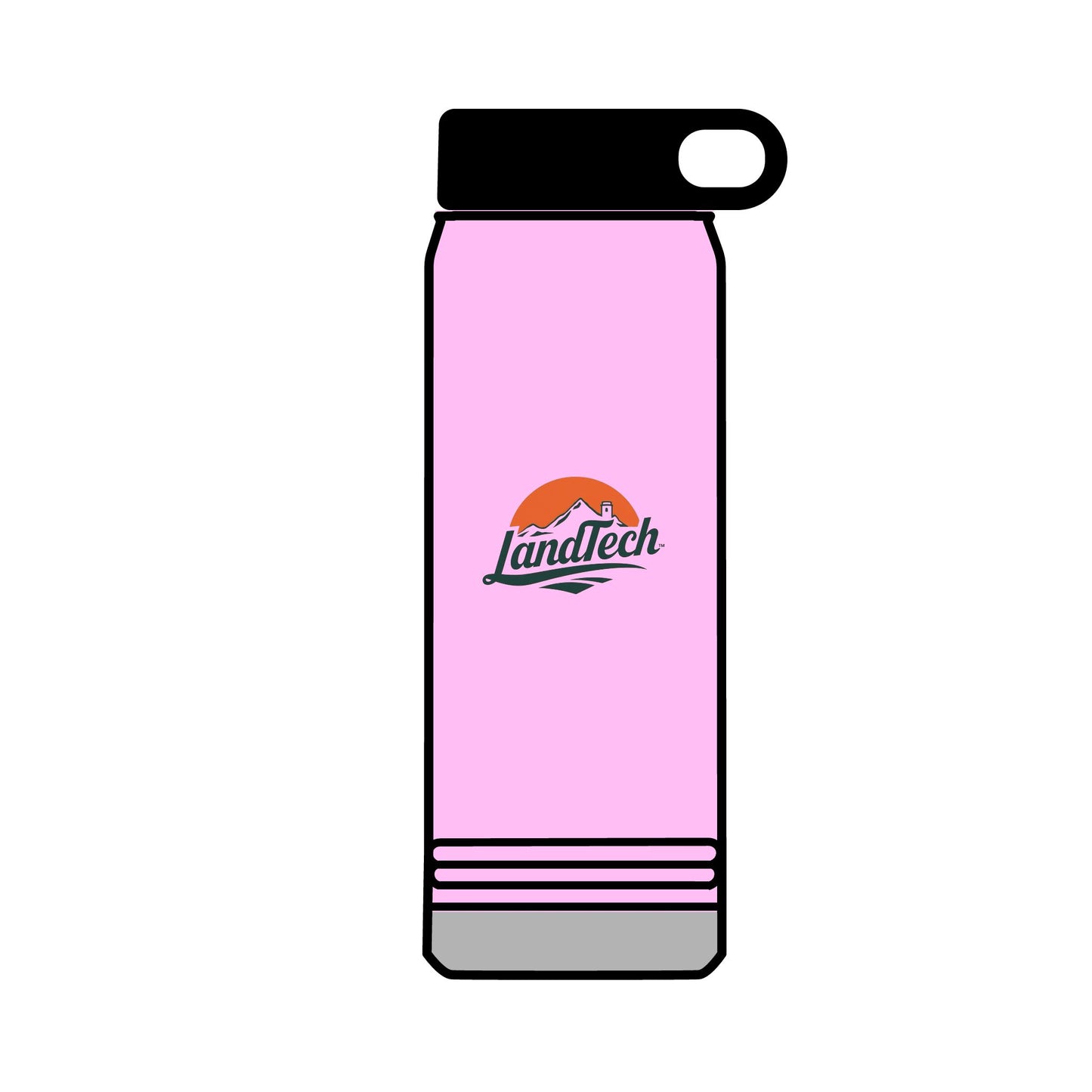 Outdoor Adventure Water Bottle - 32oz, Hydration Flask for Hiking, Camping, Fitness, Travel, Gift for Nature Lovers