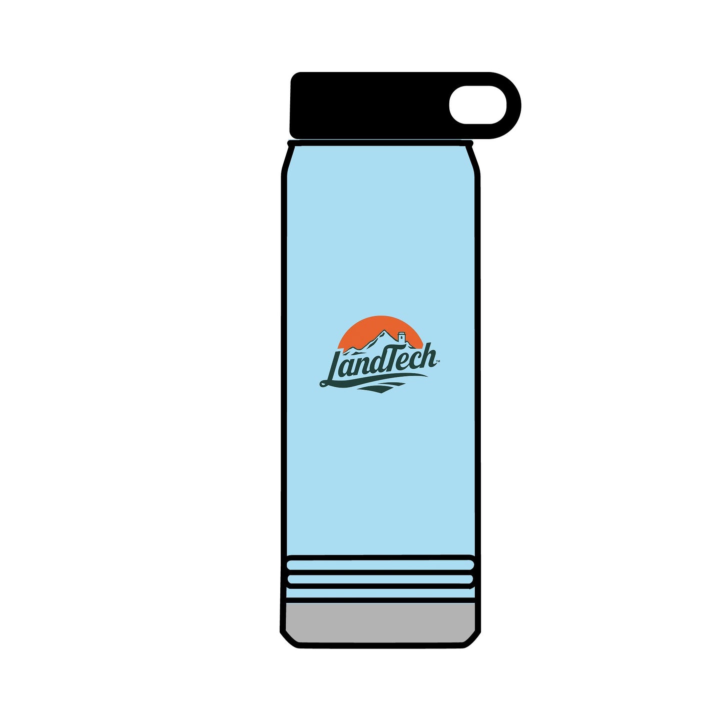 Outdoor Adventure Water Bottle - 32oz, Hydration Flask for Hiking, Camping, Fitness, Travel, Gift for Nature Lovers