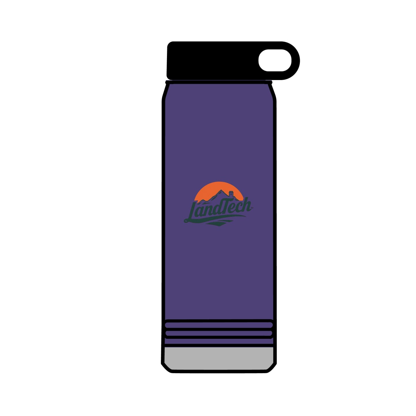 Outdoor Adventure Water Bottle - 32oz, Hydration Flask for Hiking, Camping, Fitness, Travel, Gift for Nature Lovers